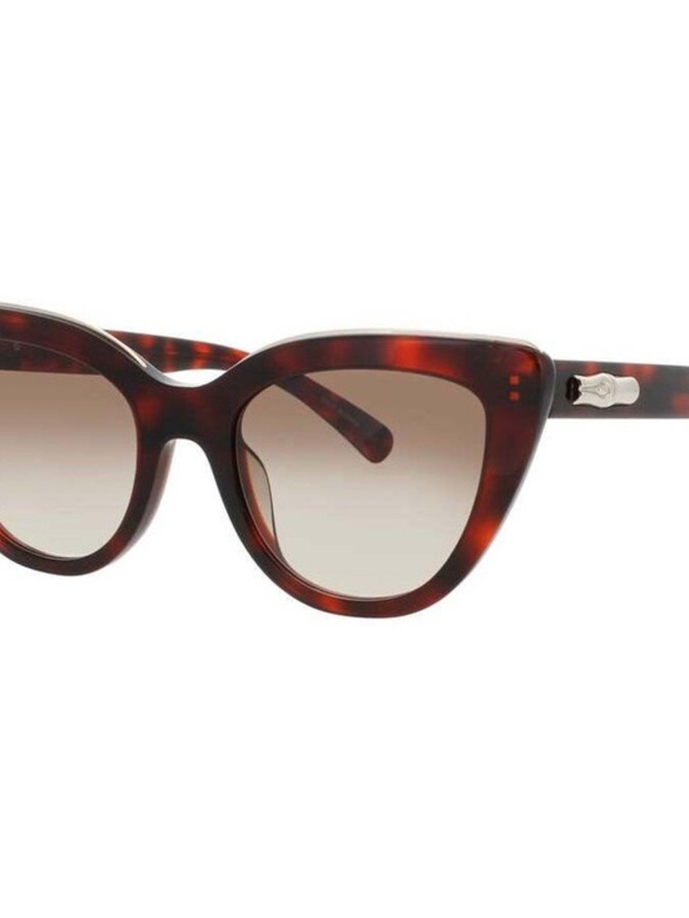 NEW Longchamp Tortoiseshell Cat-Eye Sunglasses